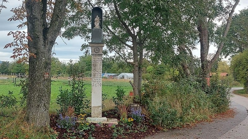 Mariensäule renoviert und gesegnet - Bild 1