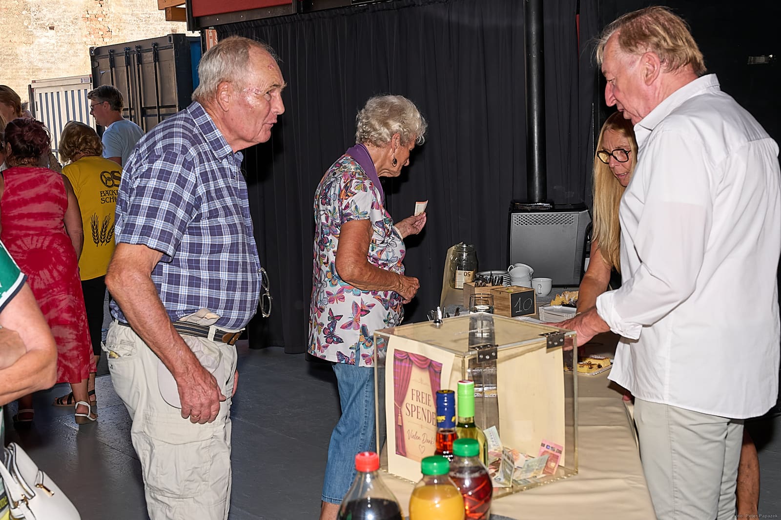 Buffet auf Spendenbasis