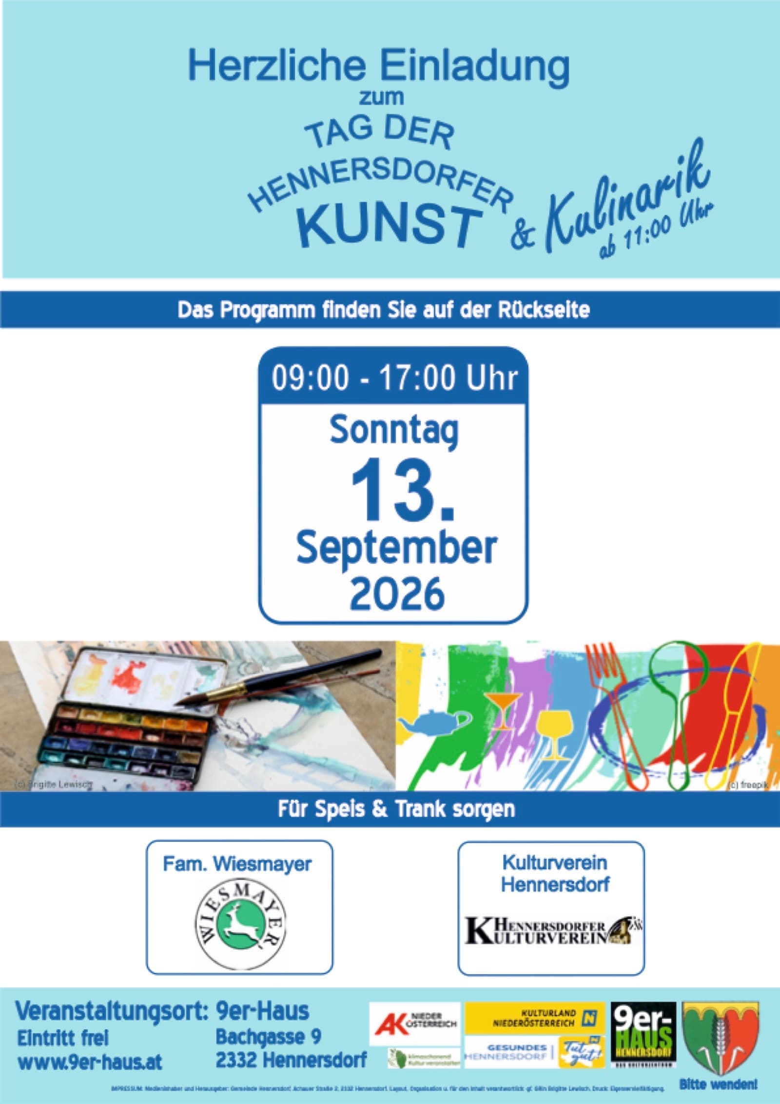 Tag der Hennersdorfer Kunst und Kulinarik