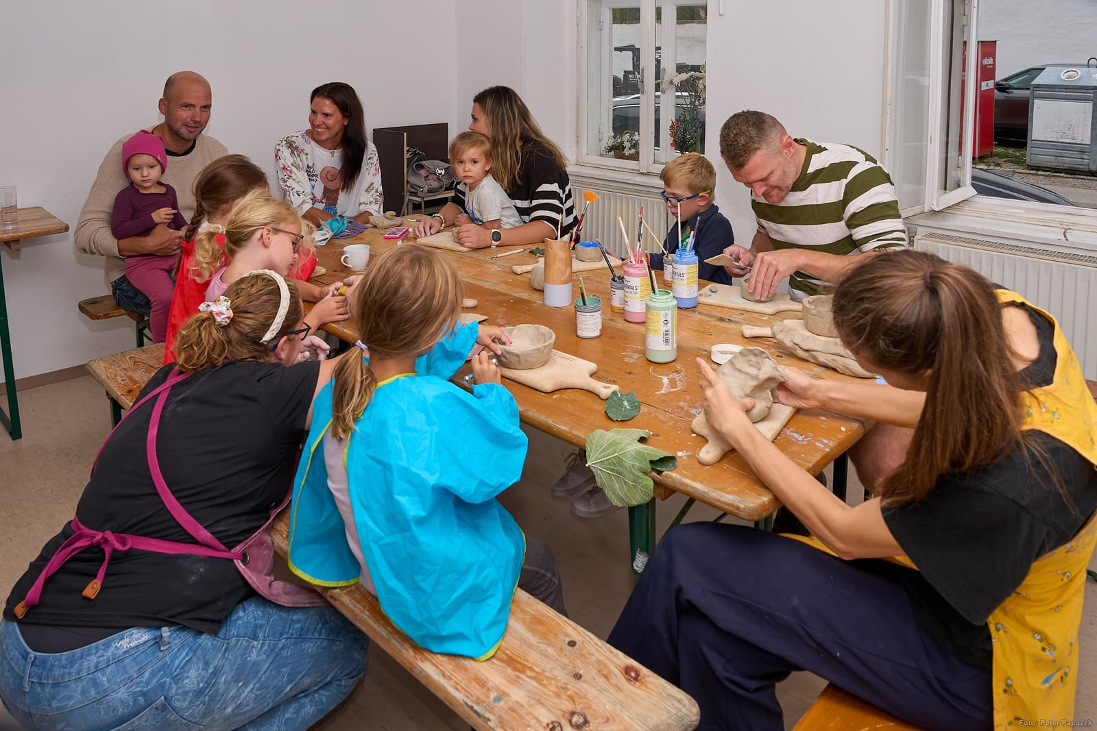Töpfern mit Kindern