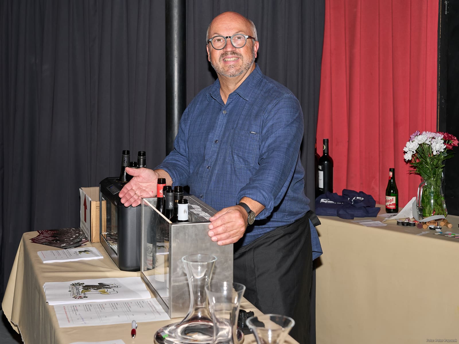 Weinliebhaber Christian Partsch